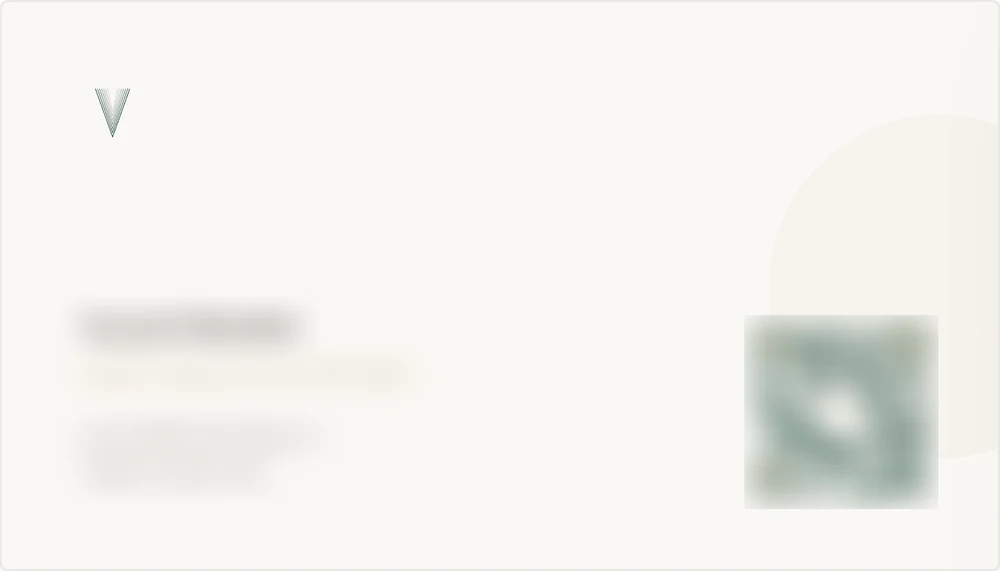 الوجه الأمامي لبطاقة عمل فيستا يونايتد